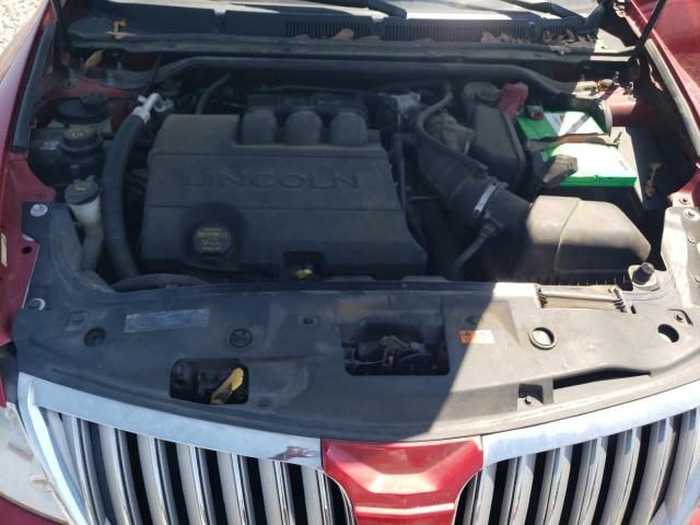 1LNHL9DR6CG803944 - 2012 LINCOLN MKS RED photo 11