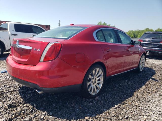 1LNHL9DR6CG803944 - 2012 LINCOLN MKS RED photo 3