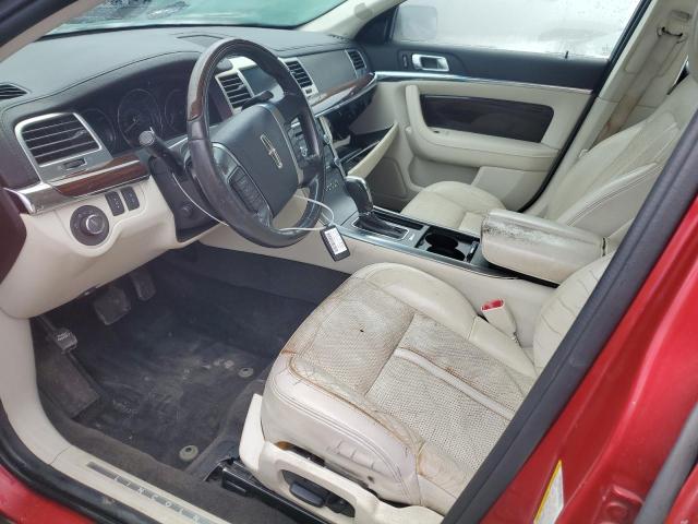 1LNHL9DR6CG803944 - 2012 LINCOLN MKS RED photo 7
