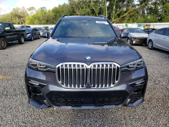 5UXCX4C50KLS38261 - 2019 BMW X7 XDRIVE50I GRAY photo 5