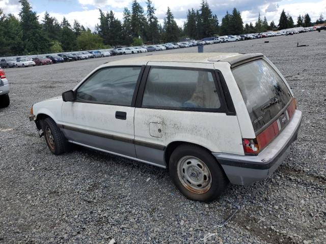 JHMAH5335ES011277 - 1984 HONDA CIVIC 1500 S WHITE photo 2