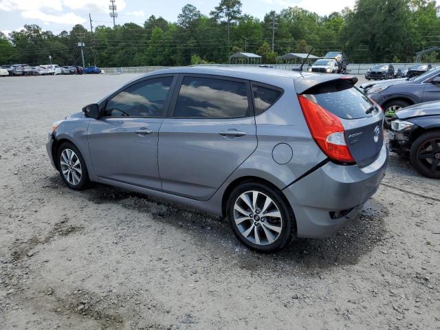 KMHCU5AE8GU258998 - 2016 HYUNDAI ACCENT SPORT GRAY photo 2