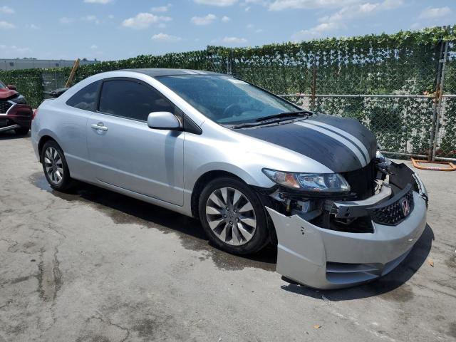 2HGFG12879H529938 - 2009 HONDA CIVIC EX SILVER photo 4