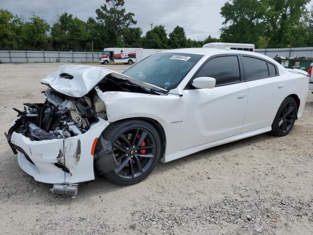 2C3CDXCT7MH656508 - 2021 DODGE CHARGER R/T WHITE photo 1