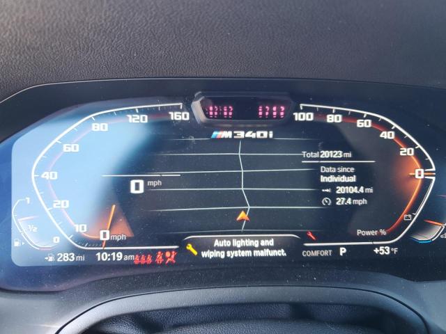 3MW5U9J02N8C30484 - 2022 BMW M340XI BLACK photo 9