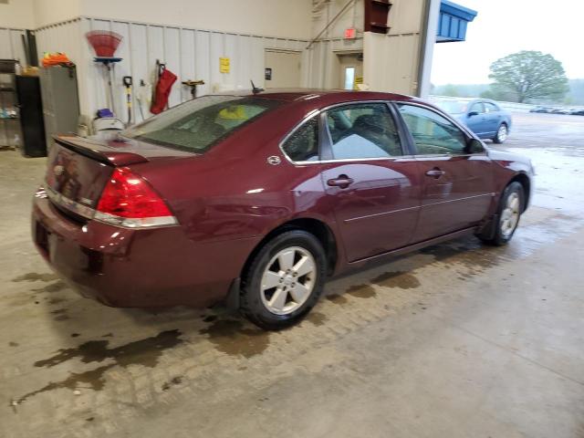 2G1WT58K779401350 - 2007 CHEVROLET IMPALA LT MAROON photo 3