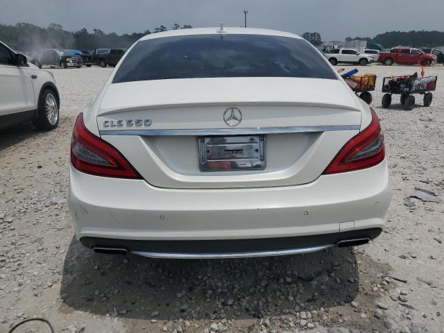 WDDLJ7DB8CA057582 - 2012 MERCEDES-BENZ CLS 550 WHITE photo 6