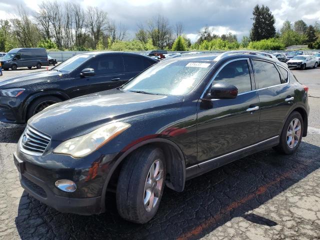 JNKAJ09FX8M352580 - 2008 INFINITI EX35 BASE Սև լուսանկար 1