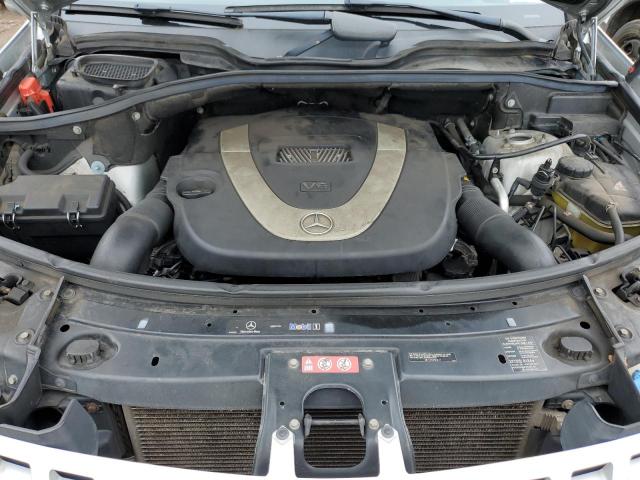 4JGBB8GB2BA689850 - 2011 MERCEDES-BENZ ML 350 4MATIC GRAY photo 12