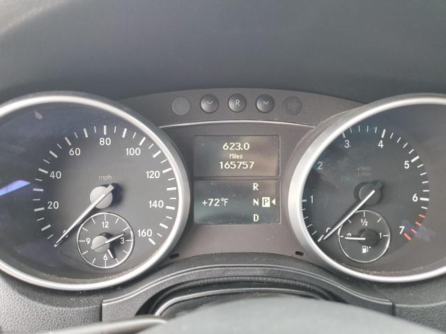 4JGBB8GB2BA689850 - 2011 MERCEDES-BENZ ML 350 4MATIC GRAY photo 9