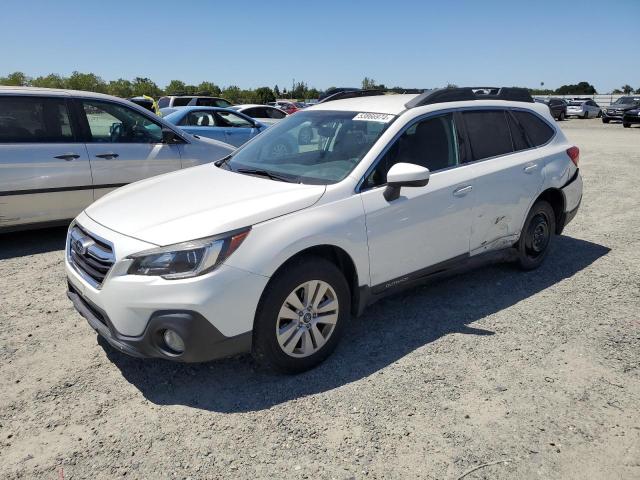 4S4BSAFC1K3356383 - 2019 SUBARU OUTBACK 2.5I PREMIUM WHITE photo 1