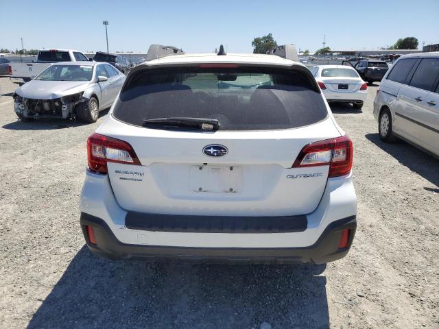 4S4BSAFC1K3356383 - 2019 SUBARU OUTBACK 2.5I PREMIUM WHITE photo 6