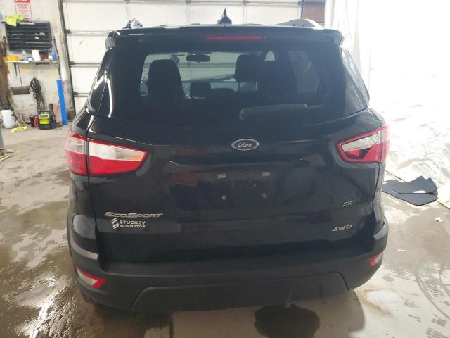MAJ6S3GL6NC467750 - 2022 FORD ECOSPORT SE შავი ფოტო 6