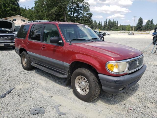 4M2ZU54EXWUJ27493 - 1998 MERCURY MOUNTAINEE RED photo 4