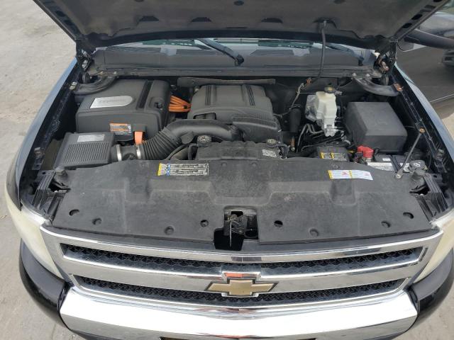 3GCFC13519G205253 - 2009 CHEVROLET SILVERADO C1500 HYBRID BLACK photo 11