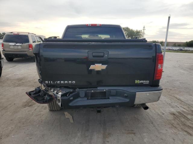 3GCFC13519G205253 - 2009 CHEVROLET SILVERADO C1500 HYBRID BLACK photo 6