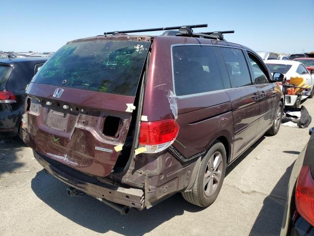 5FNRL3H95AB040208 - 2010 HONDA ODYSSEY TOURING BURGUNDY photo 3