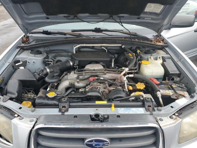 JF1SG65645H717021 - 2005 SUBARU FORESTER 2.5XS 银色 照片 11