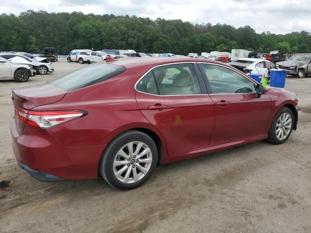 4T1B11HK5KU737607 - 2019 TOYOTA CAMRY L MAROON photo 3