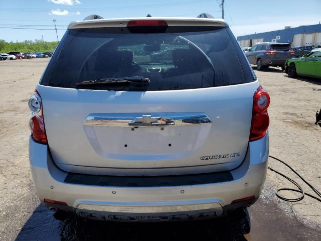 2CNFLFE50B6373067 - 2011 CHEVROLET EQUINOX LTZ SILVER photo 6