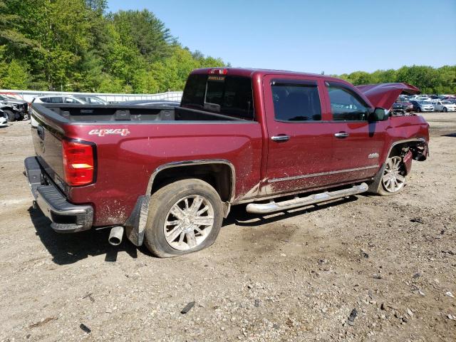 3GCUKTEJ0EG385982 - 2014 CHEVROLET SILVERADO K1500 HIGH COUNTRY MAROON photo 3