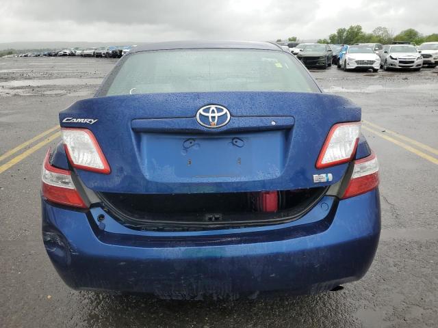 4T1BB46K08U053929 - 2008 TOYOTA CAMRY HYBRID BLUE photo 6