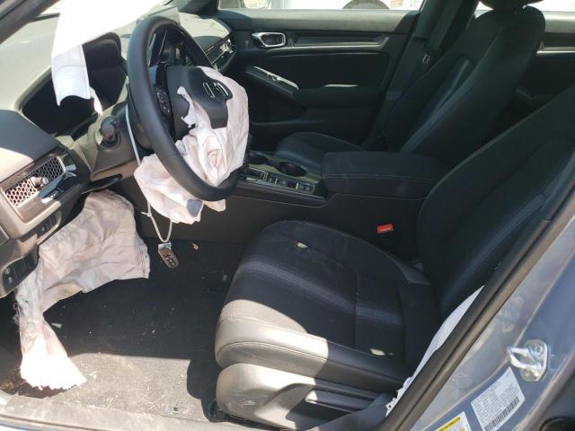 19XFL2H87NE020395 - 2022 HONDA CIVIC SPORT 青色 照片 7