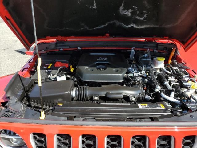 1C4JJXP61NW108278 - 2022 JEEP WRANGLER U SAHARA 4XE RED photo 12
