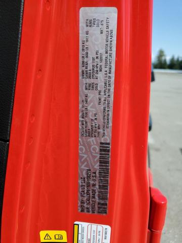 1C4JJXP61NW108278 - 2022 JEEP WRANGLER U SAHARA 4XE RED photo 14