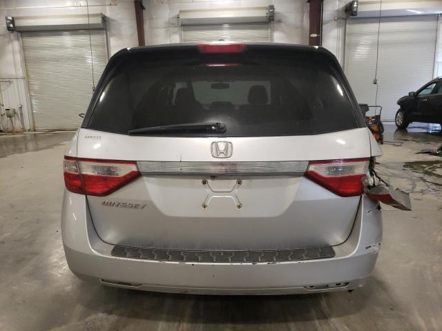 5FNRL5H66BB035151 - 2011 HONDA ODYSSEY EXL SILVER photo 6