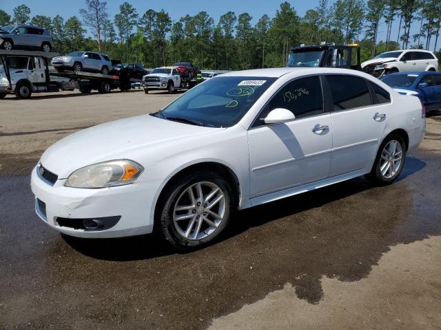 2G1WC5E32D1160255 - 2013 CHEVROLET IMPALA LTZ WHITE photo 1