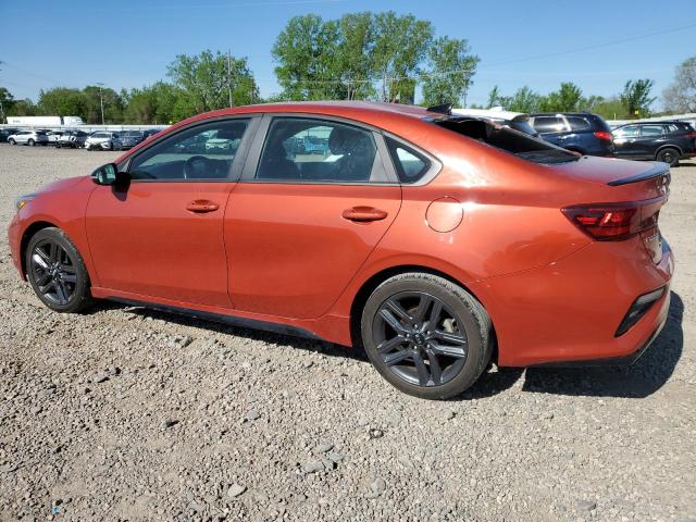 3KPF34AD3LE249057 - 2020 KIA FORTE GT LINE ORANGE photo 2