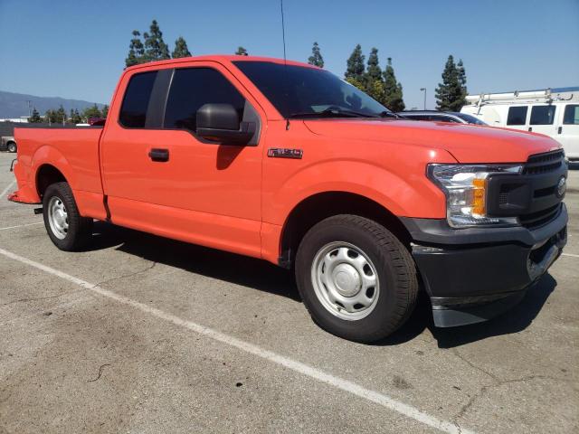 1FTEX1CB2KKD38253 - 2019 FORD F150 SUPER CAB ORANGE photo 4