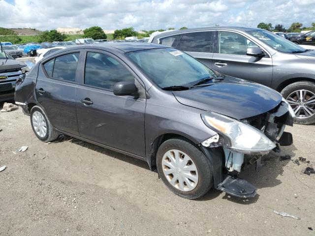 3N1CN7AP3FL870021 - 2015 NISSAN VERSA S CHARCOAL photo 4