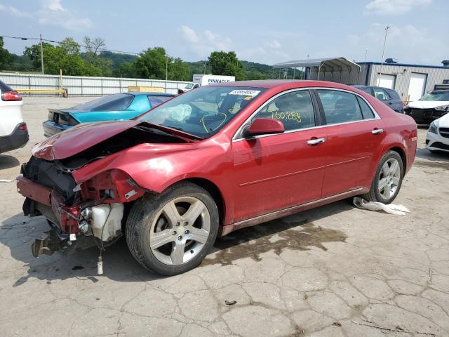 1G1ZC5E05CF355938 - 2012 CHEVROLET MALIBU 1LT BURGUNDY photo 1