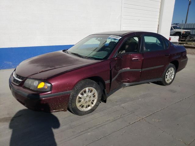 2G1WF52E149441767 - 2004 CHEVROLET IMPALA MAROON photo 1