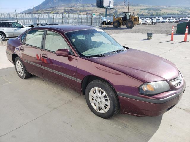 2G1WF52E149441767 - 2004 CHEVROLET IMPALA MAROON photo 4