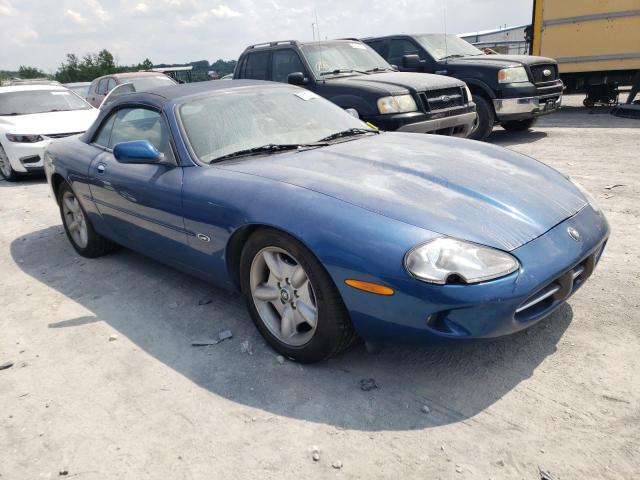 SAJGX2747VC006500 - 1997 JAGUAR XK8 BLUE photo 4