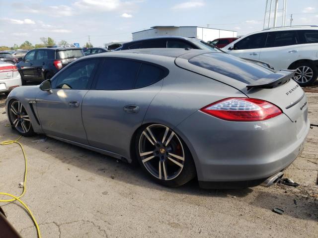 WP0AC2A7XAL090521 - 2010 PORSCHE PANAMERA TURBO SILVER photo 2