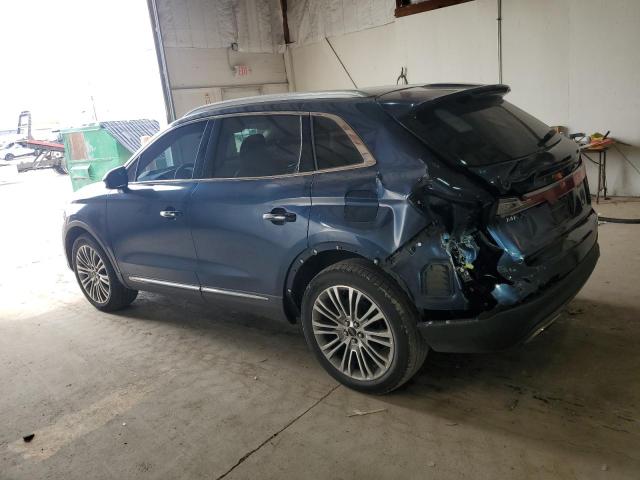 2LMPJ8LR9HBL49608 - 2017 LINCOLN MKX RESERVE BLUE photo 2