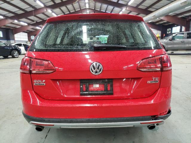 3VWH17AU6HM515343 - 2017 VOLKSWAGEN GOLF ALLTR S RED photo 6