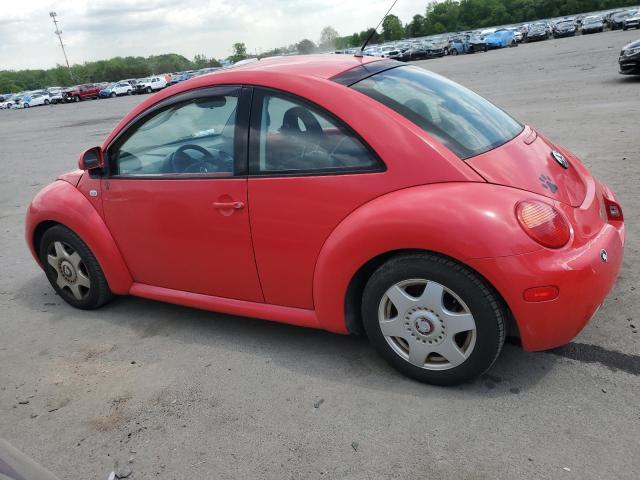 3VWDD21C7YM432701 - 2000 VOLKSWAGEN NEW BEETLE GLX 红色 照片 2