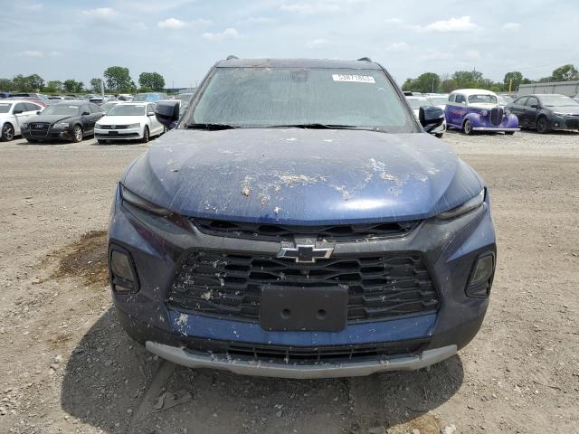 3GNKBJRS6NS154331 - 2022 CHEVROLET BLAZER 3LT BLUE photo 5