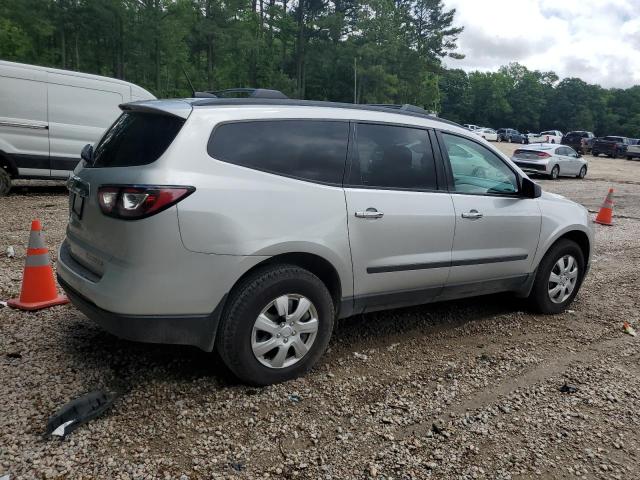 1GNKRFKD7HJ171150 - 2017 CHEVROLET TRAVERSE LS SILVER photo 3