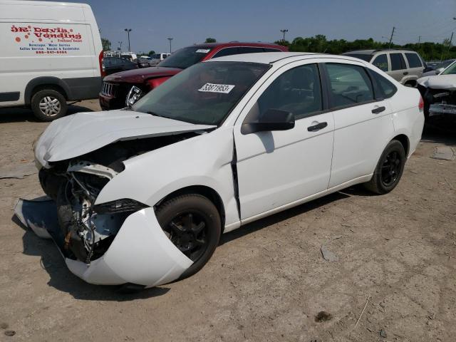 1FAHP34N78W154743 - 2008 FORD FOCUS S/SE WHITE photo 1