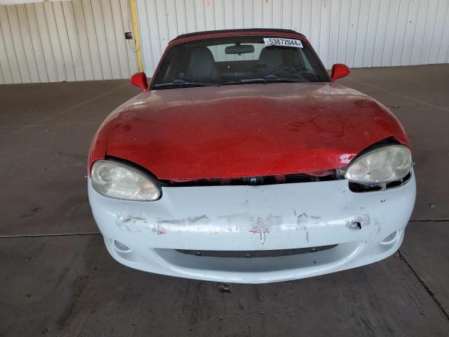 JM1NB353130307668 - 2003 MAZDA MX-5 MIATA BASE RED photo 5
