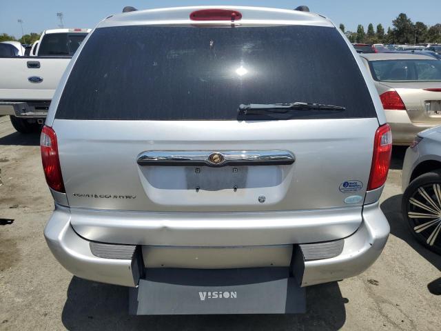 1A4GP45R86B753310 - 2006 CHRYSLER TOWN & COU ვერცხლისფერი ფოტო 6