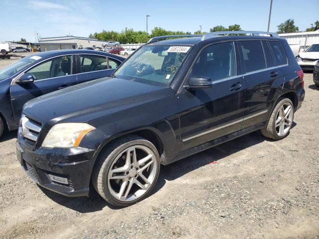 WDCGG8HBXBF528590 - 2011 MERCEDES-BENZ GLK 350 4MATIC BLACK photo 1