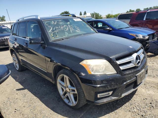 WDCGG8HBXBF528590 - 2011 MERCEDES-BENZ GLK 350 4MATIC BLACK photo 4