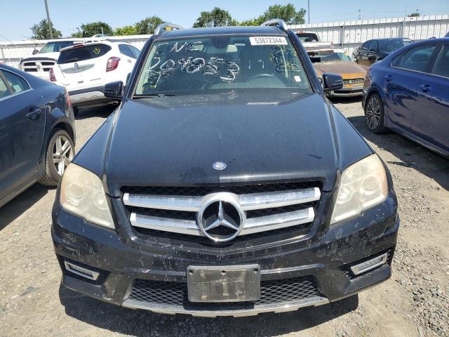 WDCGG8HBXBF528590 - 2011 MERCEDES-BENZ GLK 350 4MATIC BLACK photo 5